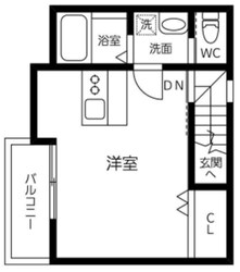 音無ハイムの物件間取画像